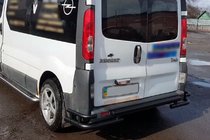 Opel Vivaro 2001–2015 Protection Arrière AK-Special Black (Inox) photo 6