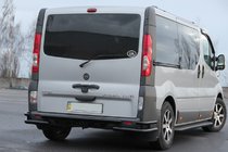 Opel Vivaro 2001–2015 Protection Arrière AK-Special Black (Inox) photo 2