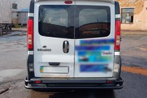 Renault Trafic 2001–2015 Protection Arrière AK-Special Black (Inox) photo 2