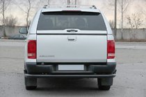 Volkswagen Amarok 2010-2022 Protection Arrière AK005-2 Noir (2 pcs, Inox) photo 2
