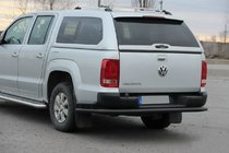 Volkswagen Amarok 2010-2022 Protection Arrière AK005-2 Noir (2 pcs, Inox) photo 3