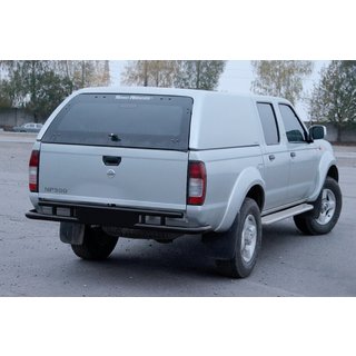 Protection Arrière AK004 Noir (Inox) Nissan NP300 1999-2015 photo 3