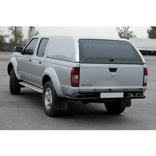 Protection Arrière AK004 Noir (Inox) Nissan NP300 1999-2015 photo 1
