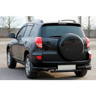 Protection Arrière AK005-2 Noir (2 pcs, Inox) Toyota Rav 4 2006-2013 photo 3
