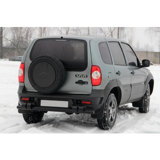 Arceau Arrière AK015 Noir (Inox) Chevrolet Niva 1998-2020 photo 1