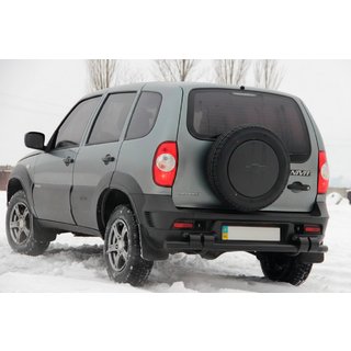 Arceau Arrière AK015 Noir (Inox) Chevrolet Niva 1998-2020 photo 3