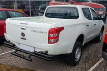 Fiat Fullback 2016- Protection Arrière AK-Special Black (Inox) photo 2