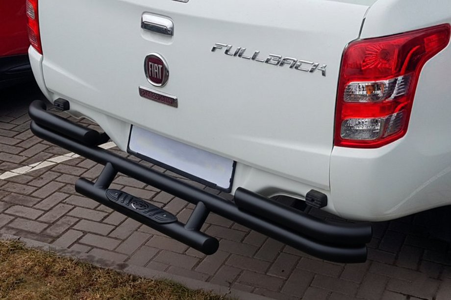 Fiat Fullback 2016- Protection Arrière AK-Special Black (Inox) Image