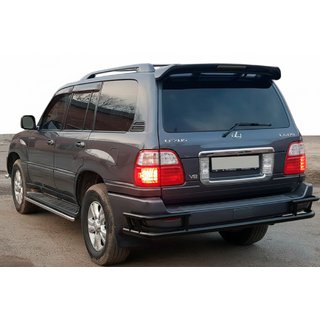 Protection Arrière AK009-15 Noir (Inox) Lexus LX470 1998-2007 photo 1