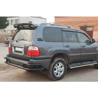 Protection Arrière AK009-15 Noir (Inox) Lexus LX470 1998-2007 photo 2