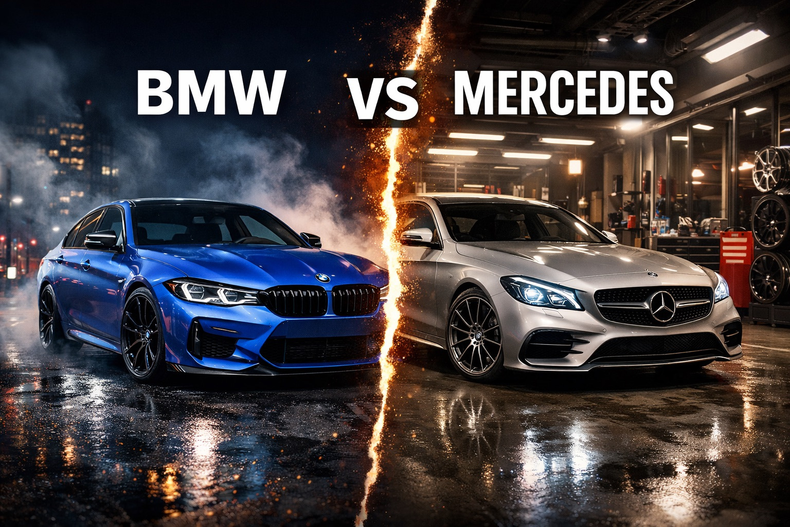BMW vs Mercedes pour les fans de tuning : comparaison des nouveaux modèles en Europe et en Ukraine