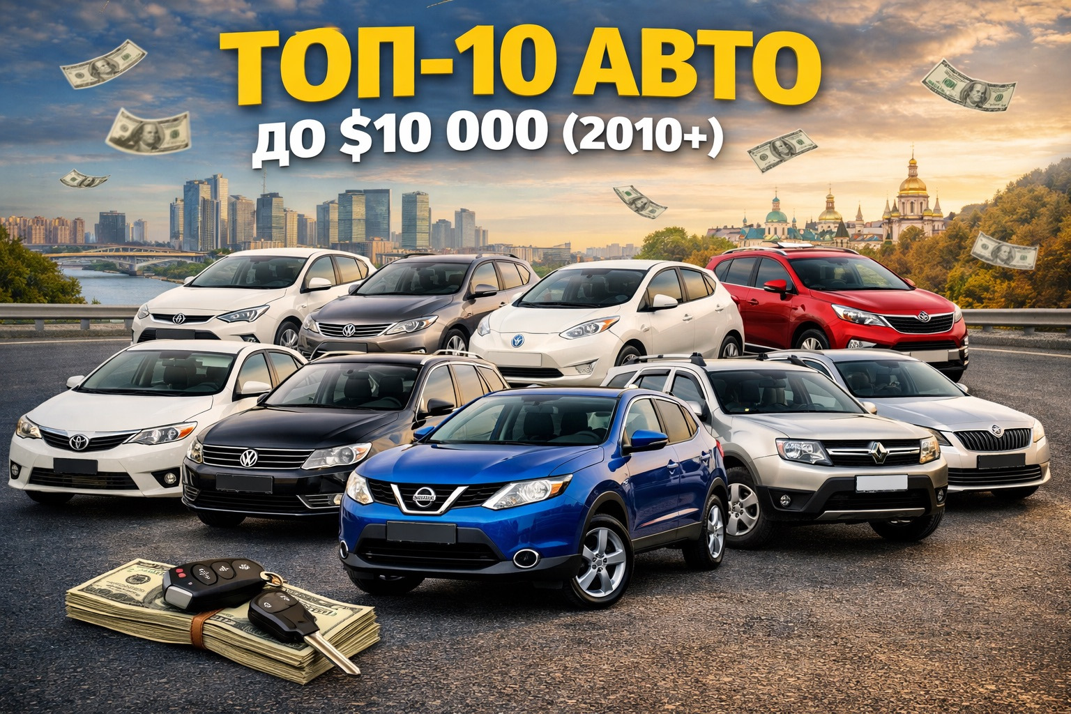 Top 10 des voitures d’occasion à moins de 10 000 $ en Ukraine et en Europe