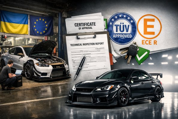 Tuning légal en Ukraine et dans l’UE