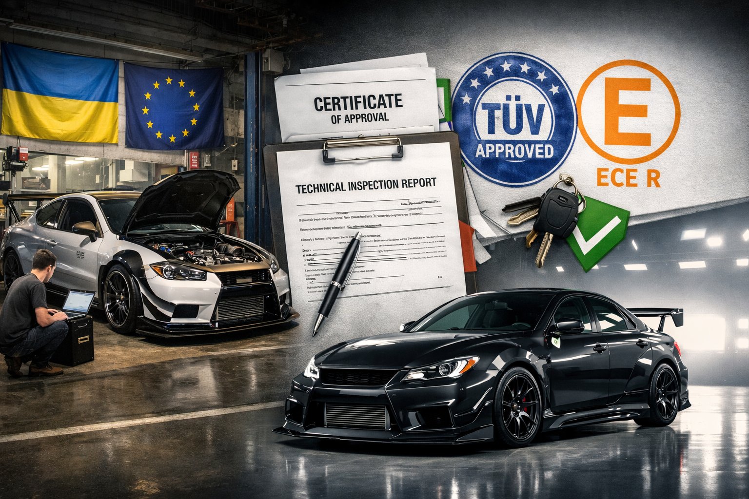 Tuning légal en Ukraine et dans l’UE