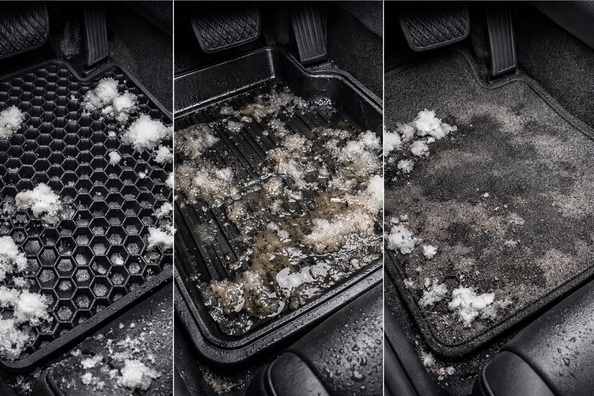 Comment choisir des tapis de voiture EVA : bords, clips, zone des pédales, compatibilité 1:1 Photo 1