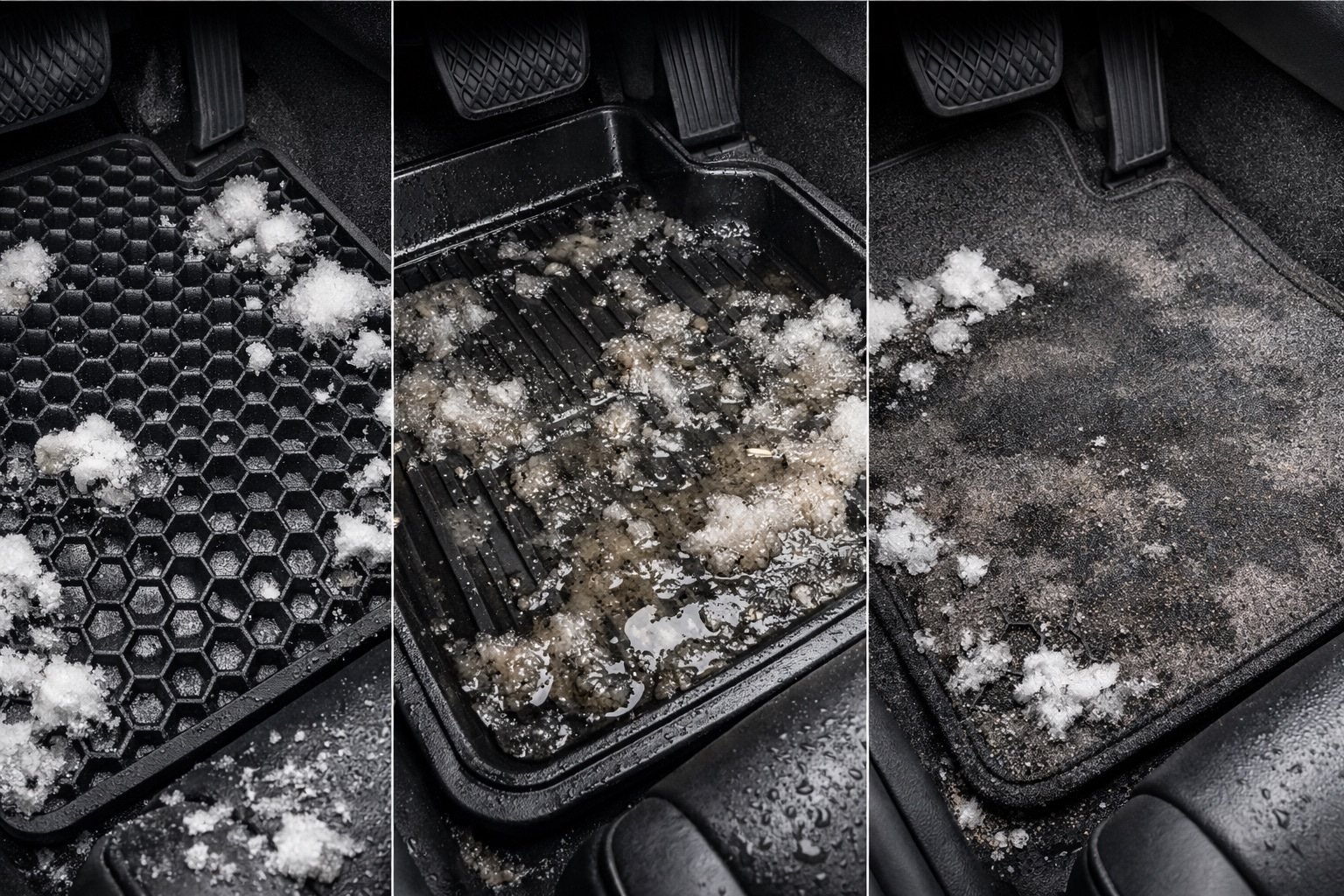 Comment choisir des tapis de voiture EVA : bords, clips, zone des pédales, compatibilité 1:1