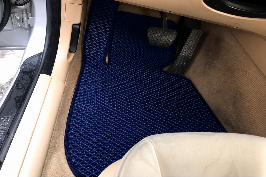 BMW 3 Series E92/E93 2006–2013 Tapis de sol EVA (Bleus) Image