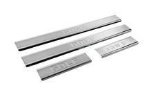 Volkswagen Golf 7/E-Golf 2012-2020 Seuils de porte en acier inoxydable Carmos (4 pcs) photo 3