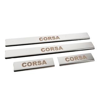 Seuils de porte Carmos (4 pcs, inox) photo 3