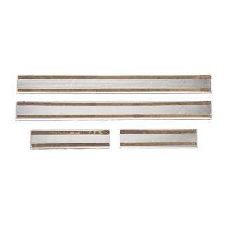 Seuils de porte Carmos (4 pcs, inox) photo 4