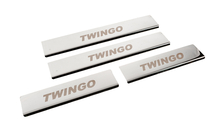 Renault Twingo 2007-2014 Seuils de porte en acier inoxydable Carmos photo 3