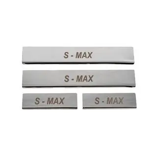 Seuils de porte inox (4 pcs, acier inoxydable) Ford S-Max 2015- photo 1