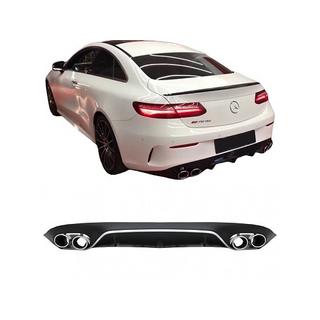 Diffuseur Arrière Black avec Sorties Chrome (Design AMG53) photo 3