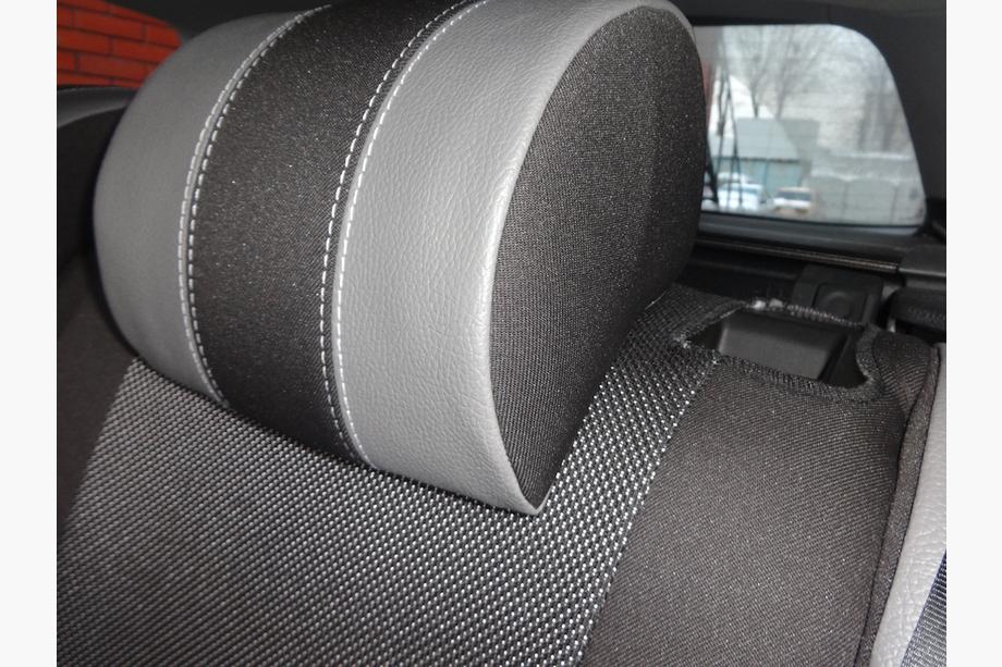 Volkswagen Passat B7 2012-2015 Housses de Sièges Auto (Similicuir↗Tissu, Premium) Photo 14