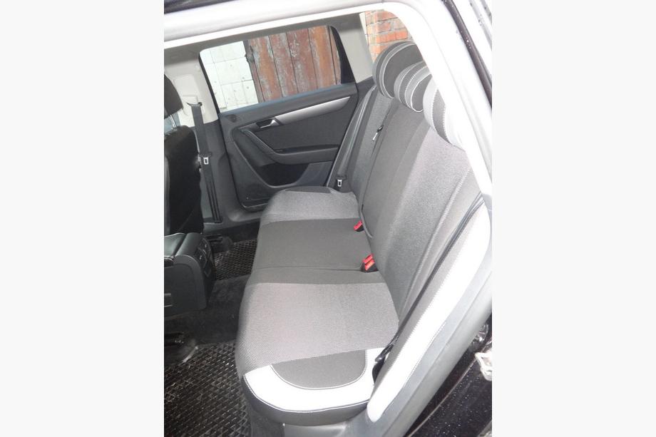 Volkswagen Passat B7 2012-2015 Housses de Sièges Auto (Similicuir↗Tissu, Premium) Photo 16