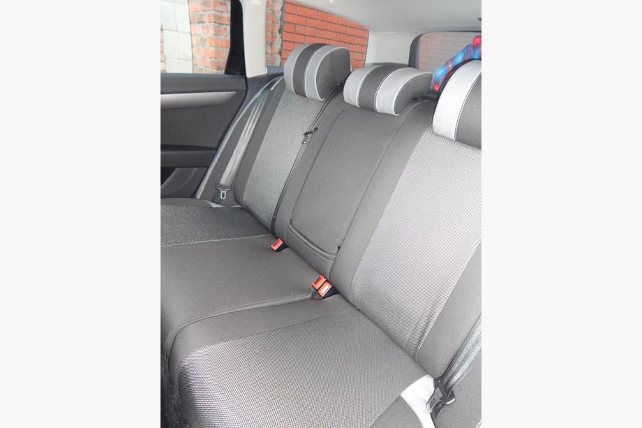 Volkswagen Passat B7 2012-2015 Housses de Sièges Auto (Similicuir↗Tissu, Premium) Photo 23