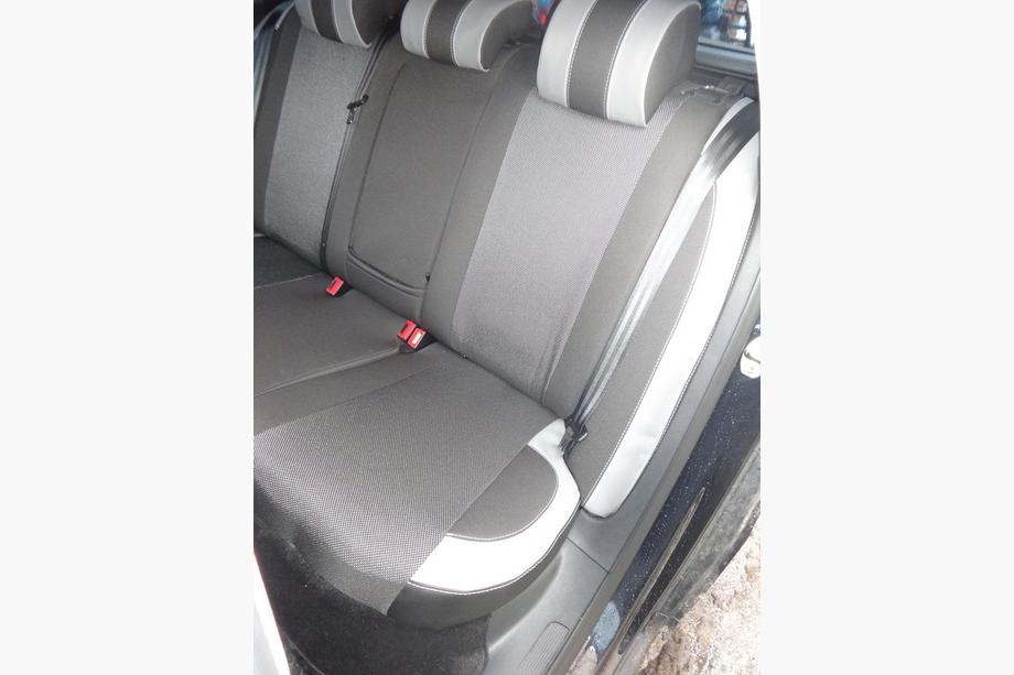 Volkswagen Passat B7 2012-2015 Housses de Sièges Auto (Similicuir↗Tissu, Premium) Photo 26