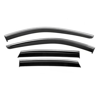 Deflecteurs de Vitres avec Moulure Chromee Niken Luxury (4 pcs) photo 1