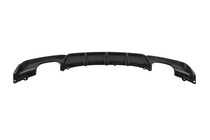 BMW 3 Series F30/F31 2012-2019 Diffuseur de pare-chocs arrière pour double double sortie d’échappement V2 (pour M-Sport, ABS) photo 2