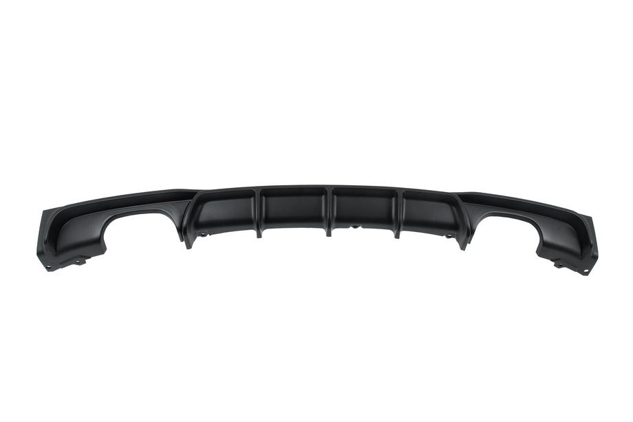 BMW 3 Series F30/F31 2012-2019 Diffuseur de pare-chocs arrière pour double double sortie d’échappement V2 (pour M-Sport, ABS) Image