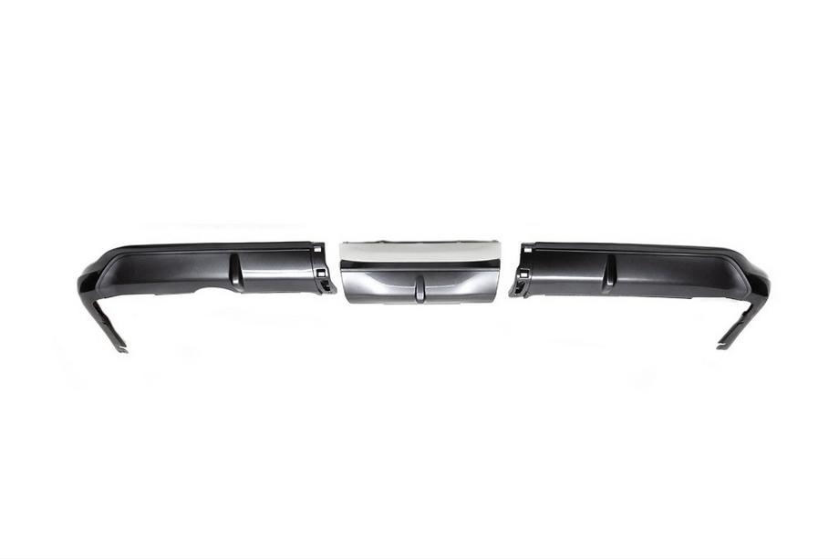 Lexus LX570/450d 2008-2022 Diffuseur de pare-chocs arrière 2012-2016 (F-Sport, à peindre) Photo 1