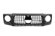 Mercedes G class W463 1990-2018 Calandre avec entourages de phares BRB 2018-style (pour véhicules avec kit de restylage installé) photo 1