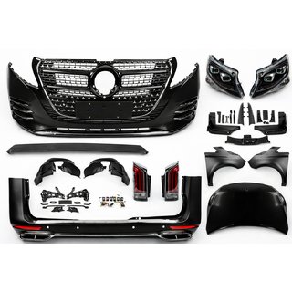 Kit de restylage pour W447 2025 Mercedes Viano 2004-2014 photo 1