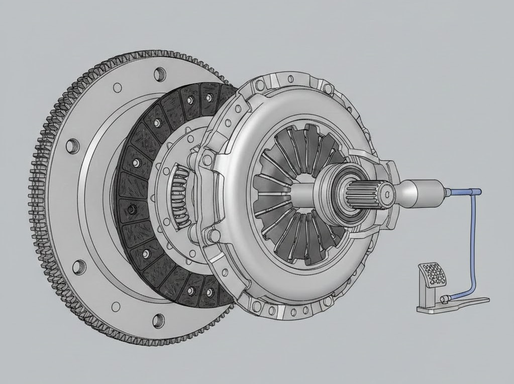Comment fonctionne l’embrayage d’une voiture ? Simplement expliqué