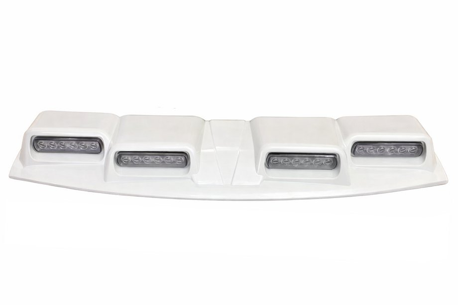 Toyota Land Cruiser Prado 250 2023- Casquette de pare-brise avec LED (Blanc) Photo 2