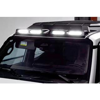 Pare-soleil de pare-brise avec LED (Noir) Toyota Land Cruiser Prado 250 2023- photo 1