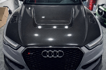 Audi A6 C7 2011-2017 Capot (2014-2017, Fibre de Carbone) photo 1