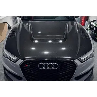 Capot (2014-2018, carbone) Audi A6 C7 2011–2018