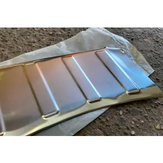 Déstockage Baguette de pare-chocs arrière Carmos (pour e-Power, inox, mat) photo 2