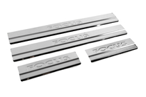 Ford Focus II 2005-2008 Protections de seuil de porte V2 (Carmos, 4 pcs, inox) photo 3
