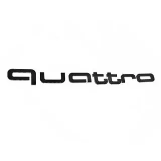 Emblème Quattro Black photo 1