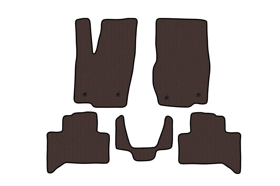 Lexus GX550 2023- Tapis en Caoutchouc Carsuit (Marron) Photo 1