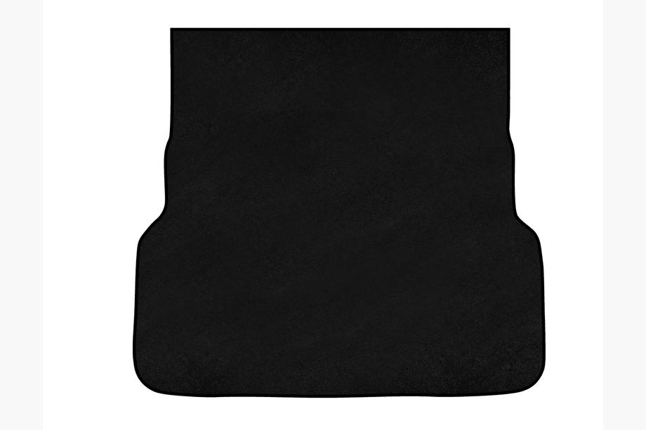 Toyota Land Cruiser Prado 250 2023- Tapis de coffre textile Premium (5 places, Noir) Image