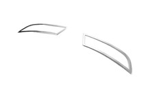 Skoda Superb 2015-2024 Baguettes de bord de pare-chocs arrière Carmos (2 pcs, inox) photo 5