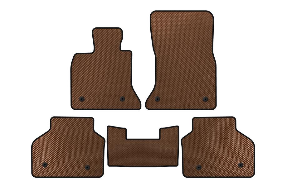 BMW 5 Series F07 2009–2017 Tapis de sol EVA (Marron) Image