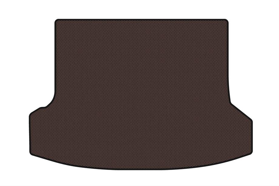 BMW 5 Series F07 2009–2017 Tapis de coffre en caoutchouc Carsuit (Marron) Photo 1